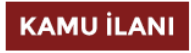 Kamu İlanları - Üsküdar Üniversitesi