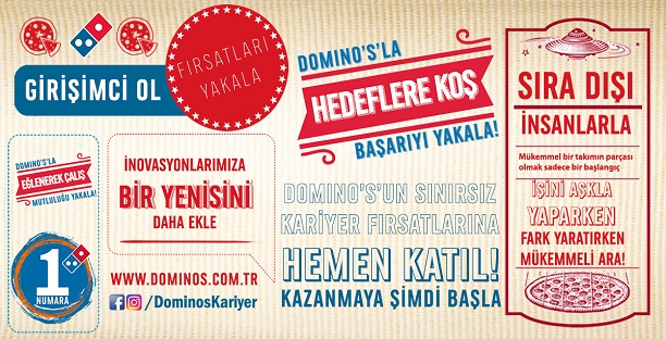 Domino's Pizza Vardiya Müdürü Adayları Ankara İş İlanı