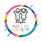 Mrs & Mr Colorful